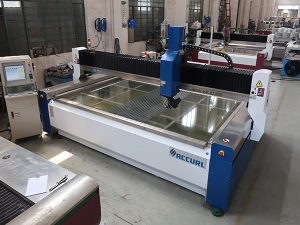 2000 * 1500mm 380 mpa abrasivo temperado e laminado de vidro de alta pressão CNC máquina de corte a jato de água