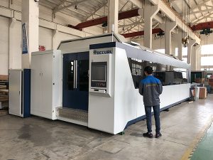 500 W 700 W 1kw, 2kw, 3kw, preço da máquina de corte do laser de fibra óptica do CNC da folha de metal com Trumpf, IPG