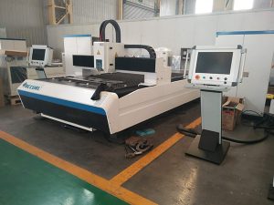 Máquina de corte do laser da chapa metálica da fibra