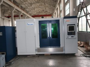 Máquina de corte quente do laser da fibra do modelo 4000w da venda