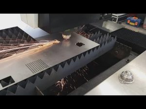 Como máquina de corte do laser do CNC da chapa metálica da fibra de China Accurl 700w 1000w para de aço inoxidável