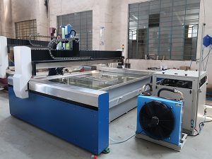 Máquina de corte a jato de água CNC pequeno, jato de água de alta pressão: mármore, granito, vidro, cerâmica, metal
