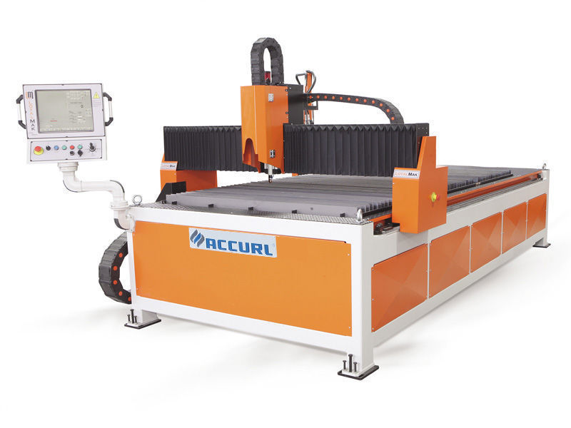 Máquina de corte a plasma CNC com fonte de gás