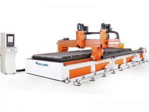 máquina de corte de perfil de tubo
