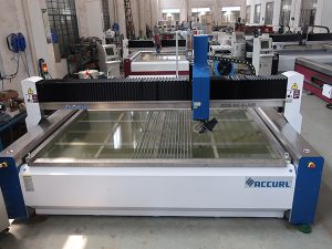 Máquina de corte por jato de água para corte de vidro com certificação CE TUV ISO9001 aplicada aplicada Padrão